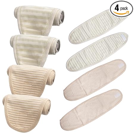 wonuu Baby Umbilical Cord Belt, Infant Belly Binder Hernia Care Navel Truss Support Newborn Warm Essential with Breathable Organic Cotton