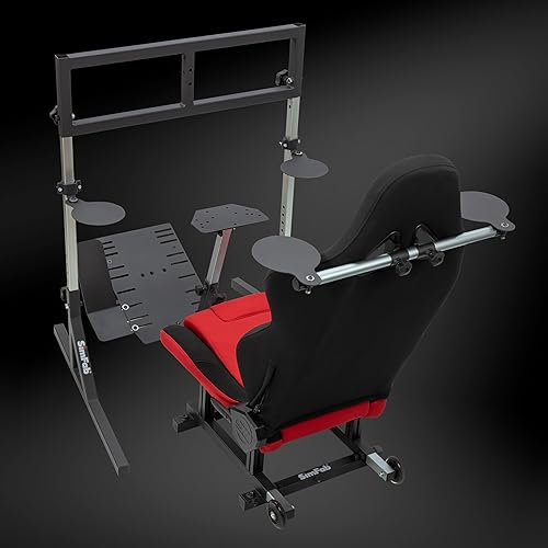 Miniatura 3 de OpenWheeler GEN3 Racing Wheel Simulator Stand Cockpit Black. Compatible With Logitech G923 G29 G920 Thrustmaster Fanatec Wheels Xbox One, PS4,