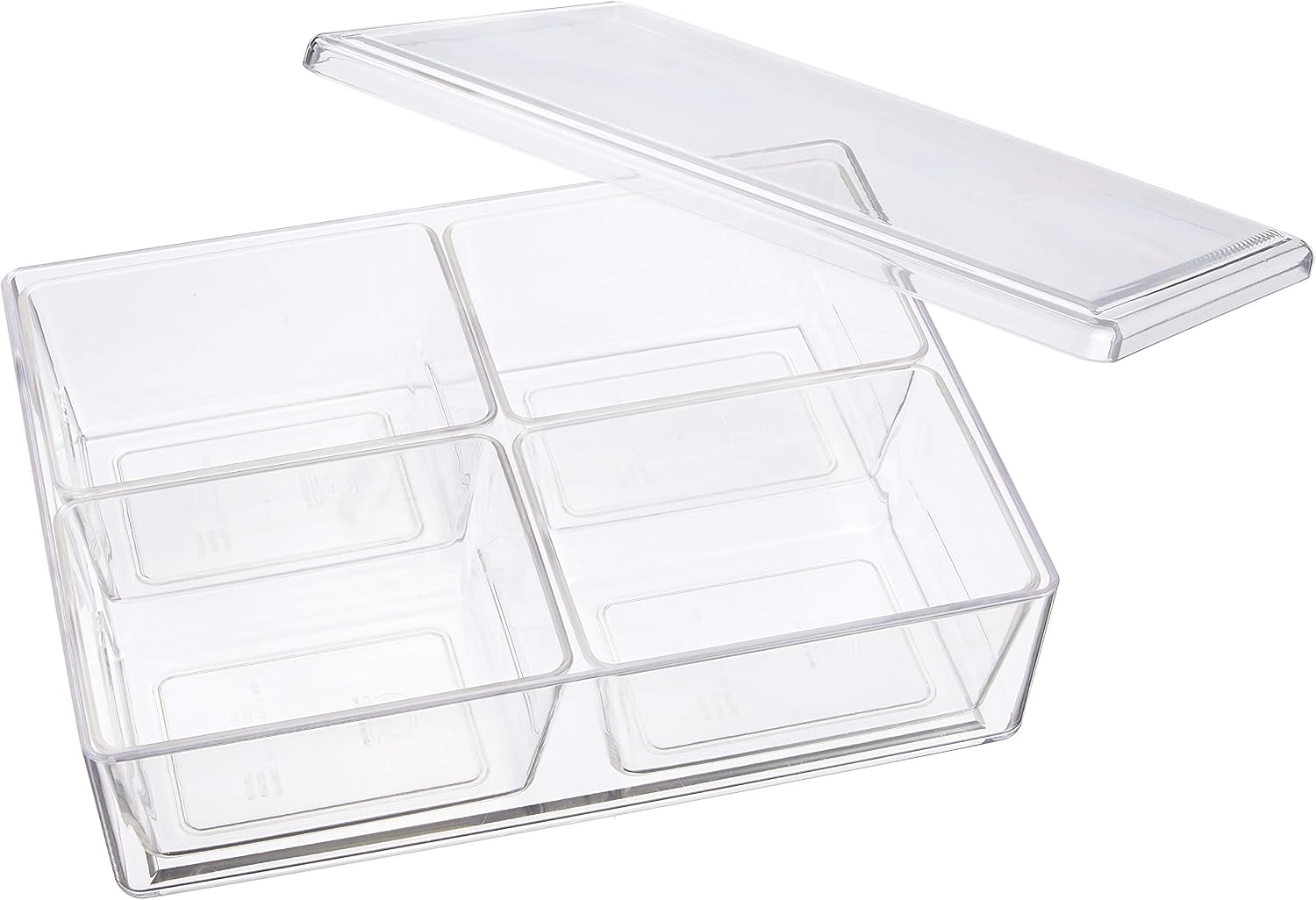 Endo Shoji ASP01014 Commercial Spice Case, 4 Entry Angles, Polycarbonate Resin, Made in Japan