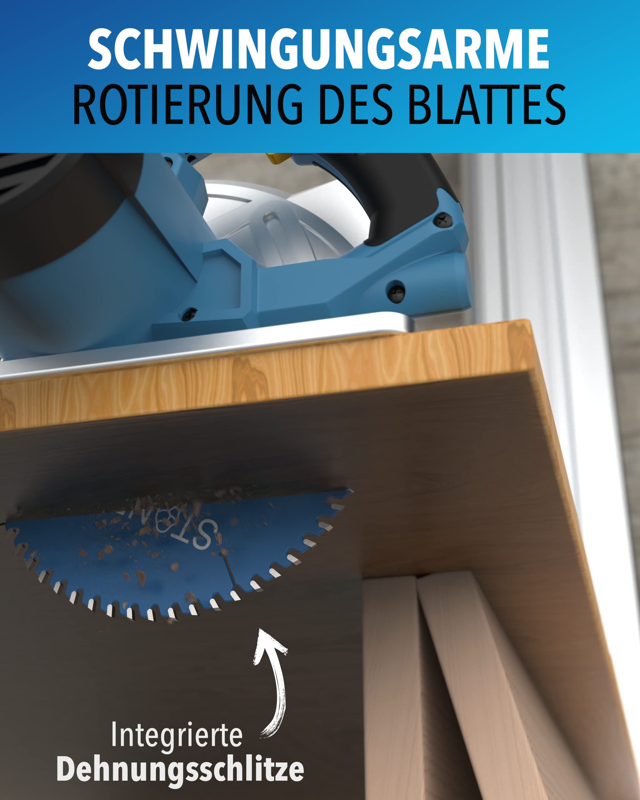 Lama Per Sega Circolare 136x20 Mm Z16 - Per Legno, Compatibile Con Makita, Bosch, Festool