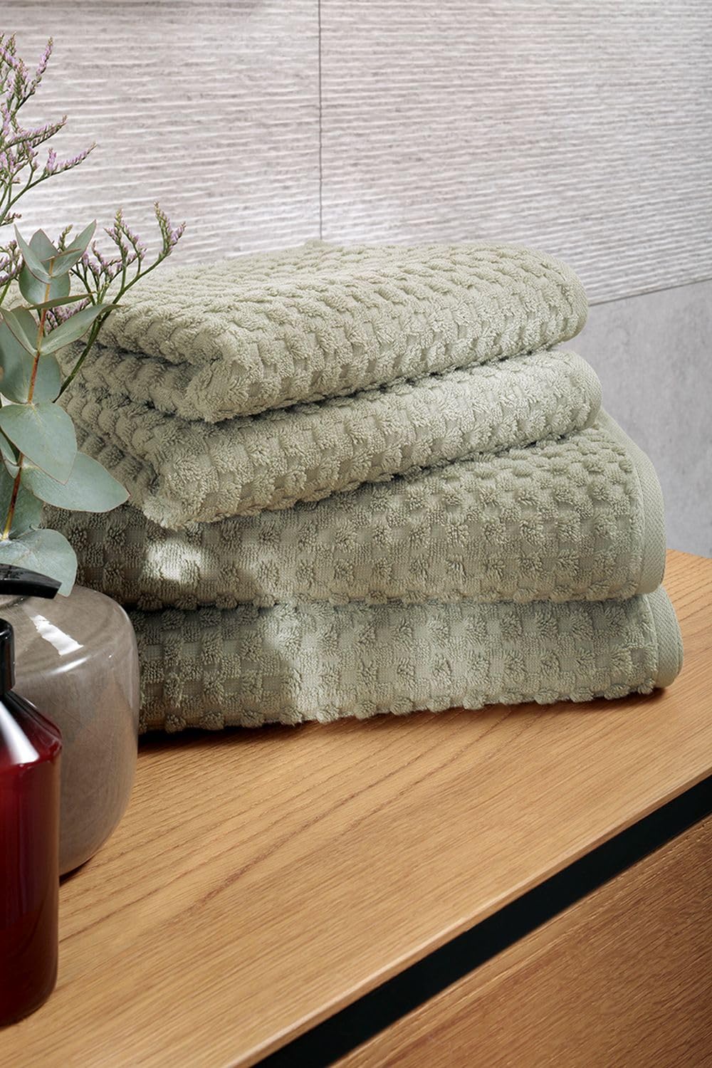 Cawö Duschtuch Pure Elements (seegras)