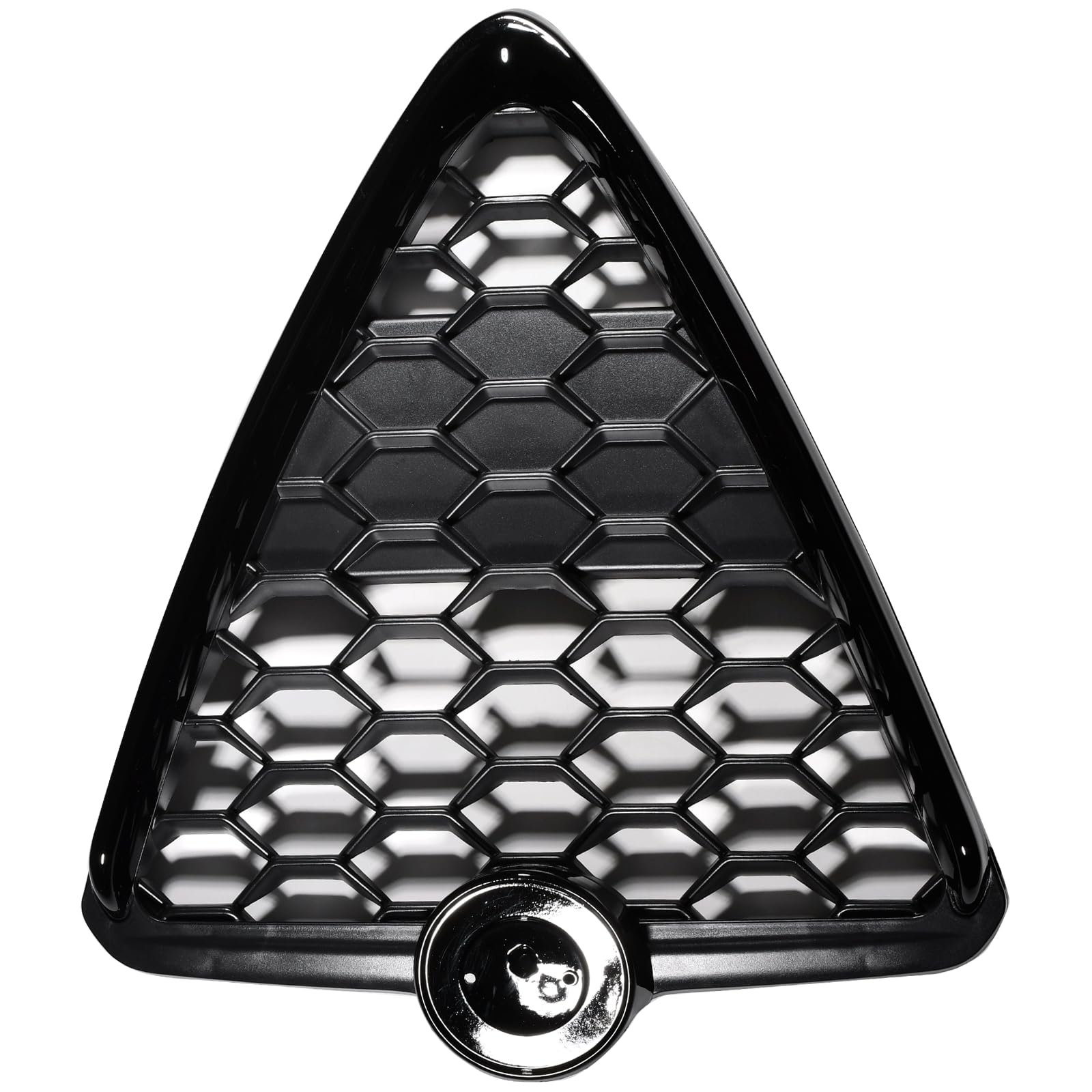 Griglia del radiatore 156112051 Compatibile con Alfa Giulietta dal 2016 Griglia centrale Compatibile con Alfa Romeo Nido D'ape Nero Brunito Sportivo (Nero)