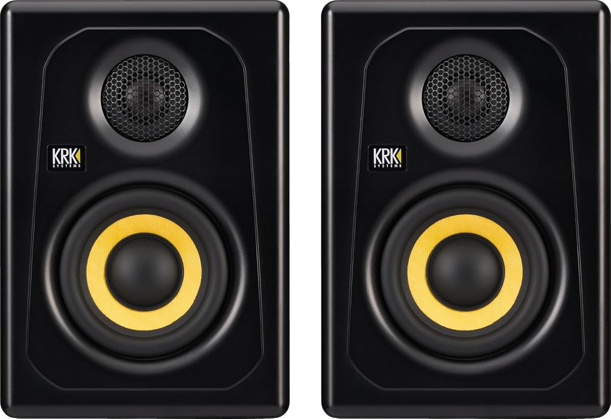 Par de monitores de estudio autoamplificados KRK Kreate 3