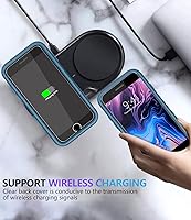 Vista 7 de Diverbox Funda diseñada para iPhone 8 Plus y iPhone 7 Plus con protector de pantalla, resistente a los golpes, resistente a los golpes, para Apple