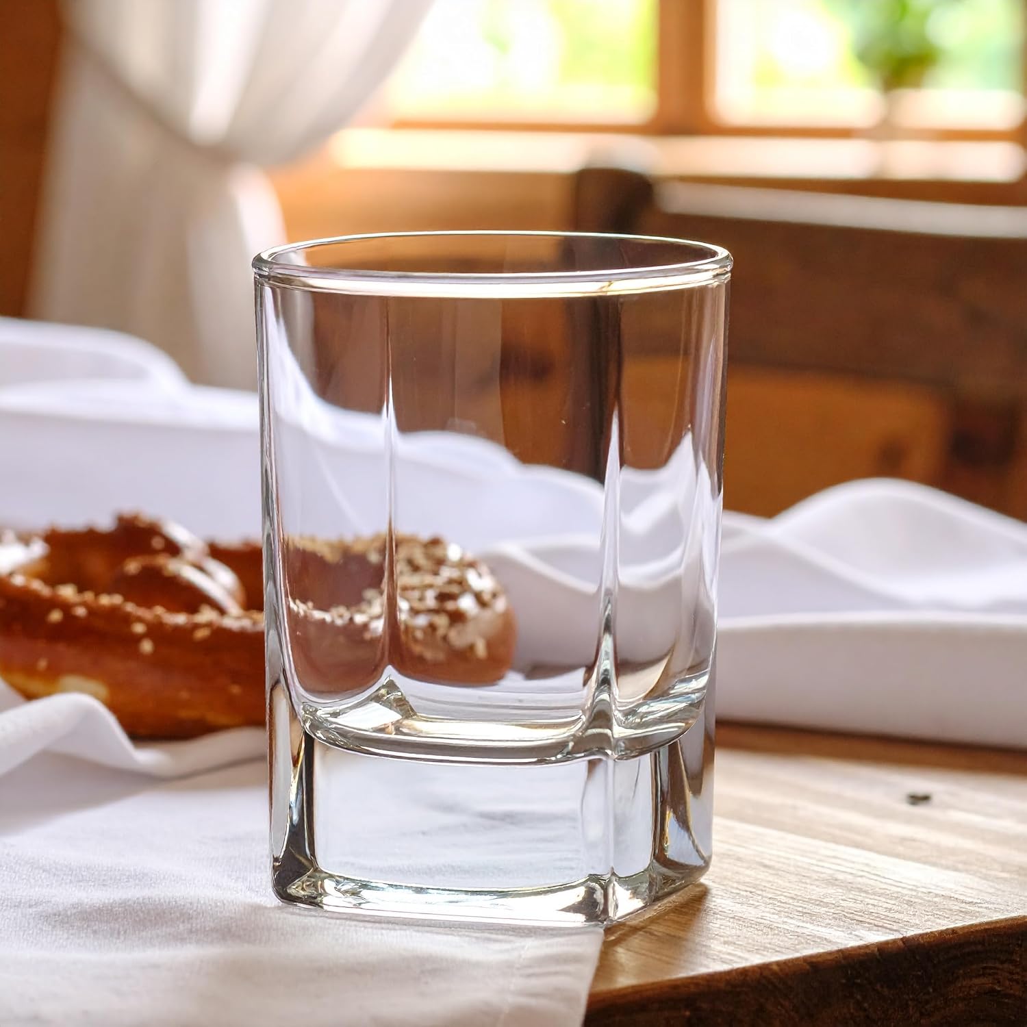 Shot Glasses with Heavy Base Set of 12 55 ml Transparent Dishwasher Safe