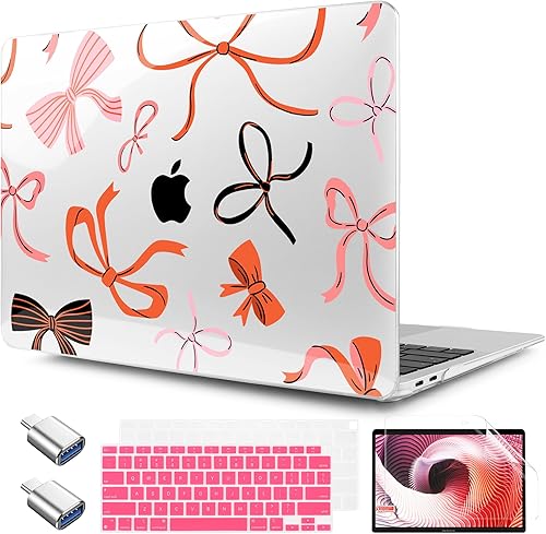 Miniatura 8 de TwoL - Funda rígida estampada con protector de pantalla y teclado para MacBook Air de 13 pulgadas, modelo A1932, con pantalla Retina