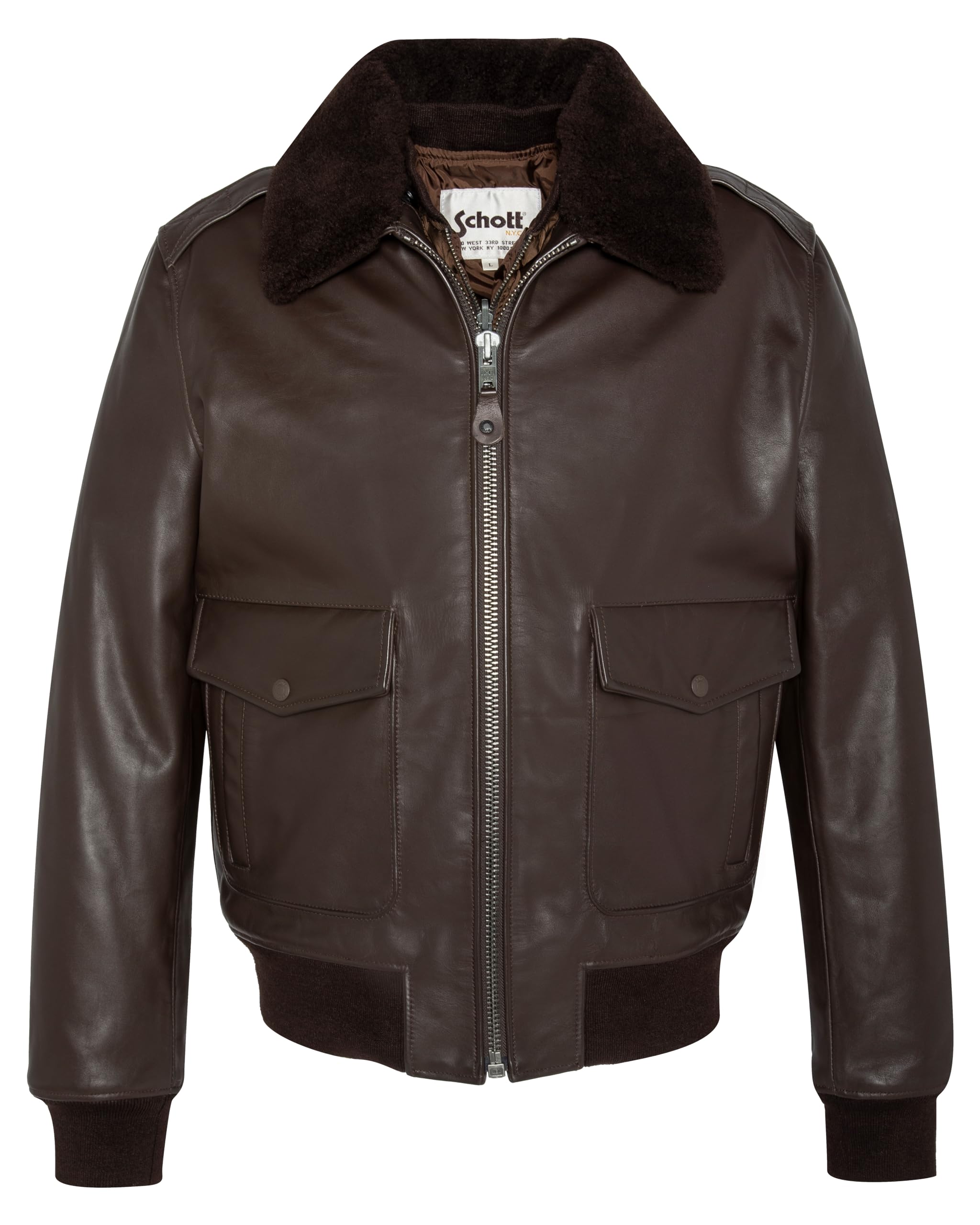 Schott NYC Giacca in Pelle Uomo