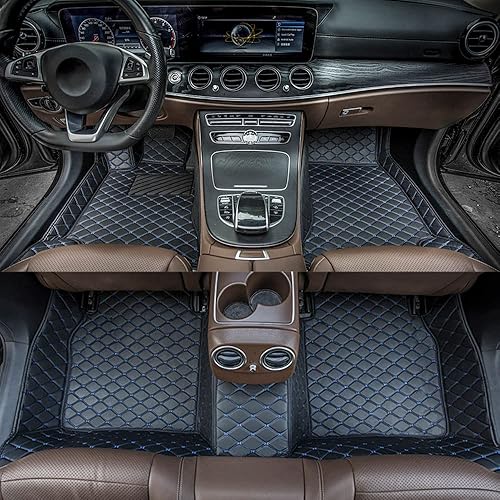 Alfombrillas de automóvil para Dodge Charger 2007-2022, fabricación a medida, forros de cuero antideslizantes para todo tipo de clima (seleccionado