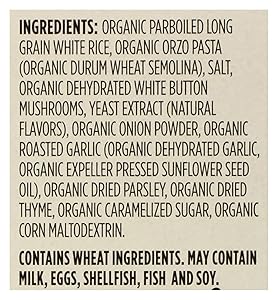 365 by Whole Foods Market, Organic Mushroom and Herb Rice Pilaf, 6 Ounce