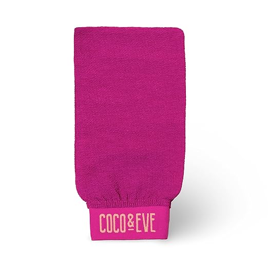 Coco & Eve Sunny Honey Bali Bronzing Express Exfoliating Mitt. Self Tanner Mitt