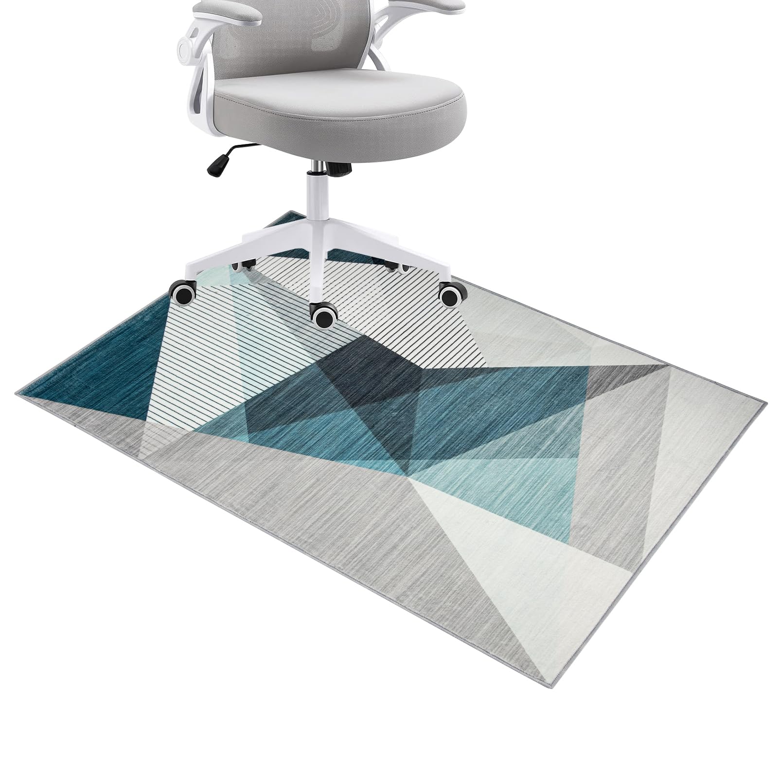 Alfombrilla Protectora Suelo para Silla de Oficina Alfombra Antideslizante 90x120cm Silla Gaming Resistente a los Arañazos Alfombrilla Protección para Suelos Duros Laminado Parqué 1