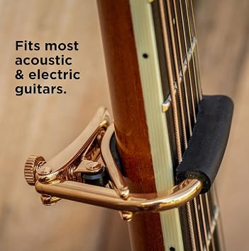 Shubb C1GR Capo Royale for Steel String Guitar - Rose Gold