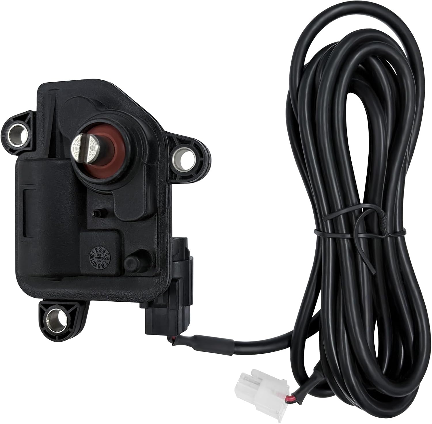 3 Pins Exhaust Flap Actuator, 12V Electronic Motor Engine Parts with Wiring (3 pins motor with wiring)