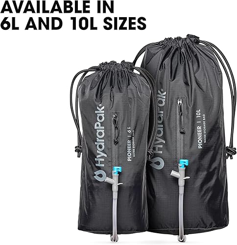 Miniatura 5 de HydraPak Pioneer - Sistema plegable de almacenamiento y dispensación de agua, sin BPA y PVC, bolsa de hidratación para acampar