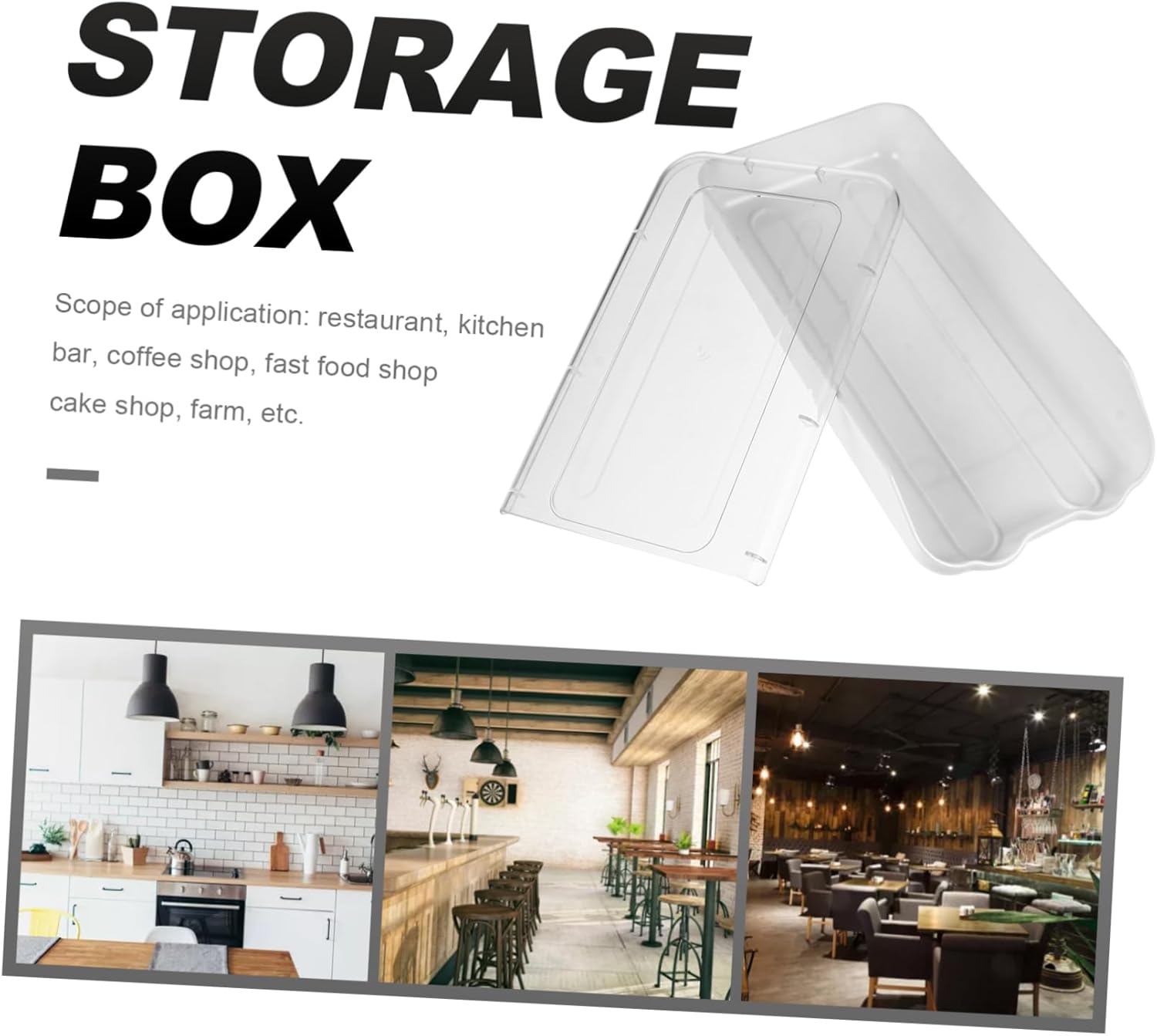 2 Pcs Egg Box Egg Storage Tray Egg Storage Container Refrigerator Fresh Container Drawer Storage Bin Egg Stand Fridge Egg Organizer Plastic Egg Holder Egg Container Egg Crisper (Transparentx2pcs 3