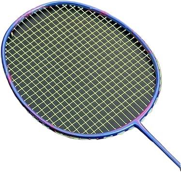 احترافي سوبر لايت 8U 62-67g ألياف الكربون Badminton Rackets Strungs Training Raquet 22-30 LBS