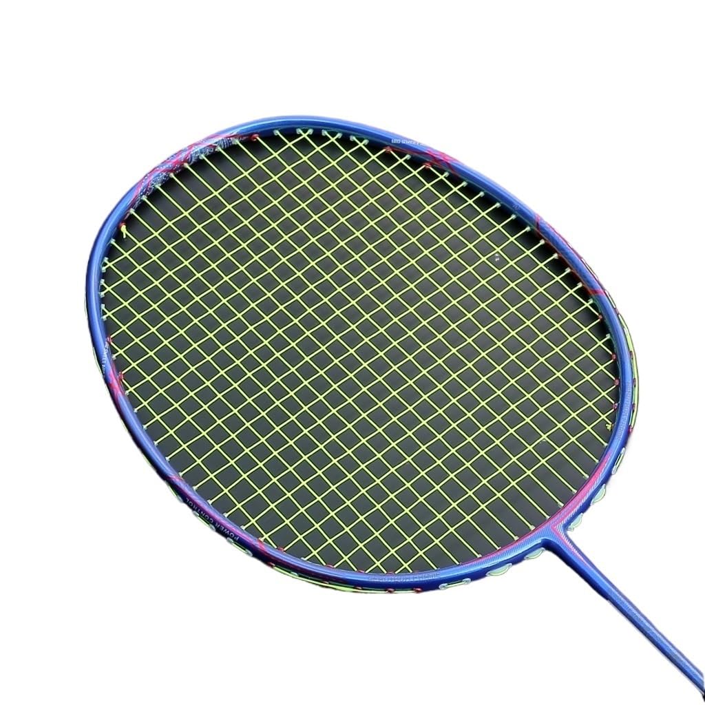 Professional Super Light 8U 62-67g Carbon Fiber Badminton Rackets Strungs Training Raquet 22-30 LBS