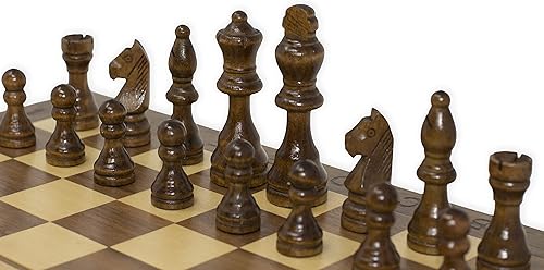 Miniatura 5 de Staunton Chess Pieces por GrowUpSmart con extra Queens de tamaño mediano  King Altura 3.0in de madera
