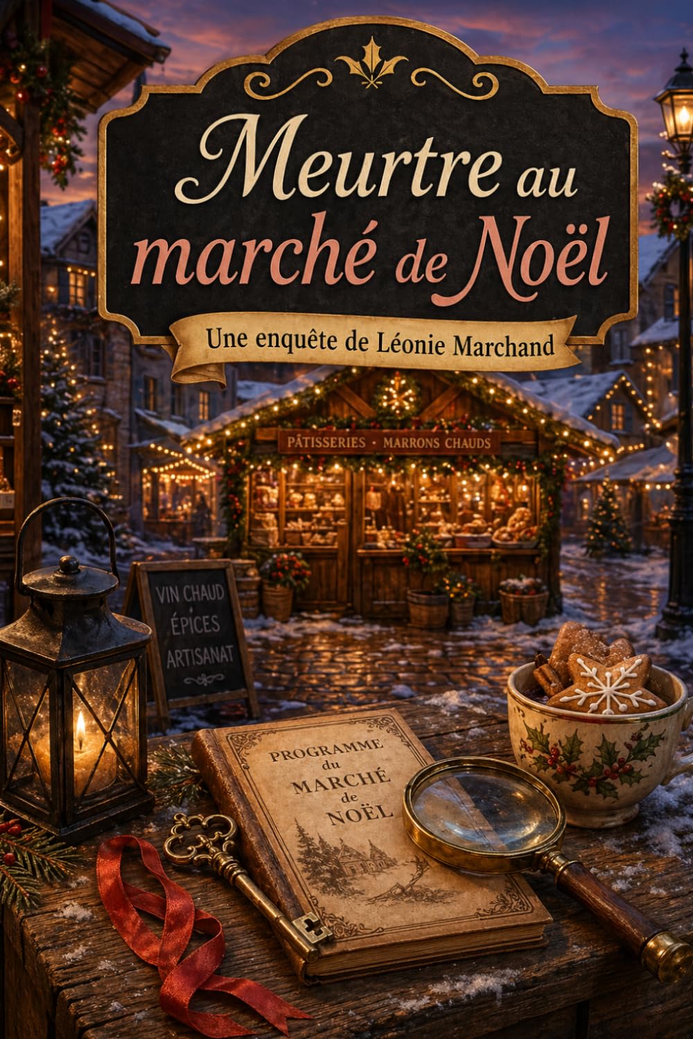Meurtre au marché de noël: une enquête de Léonie marchand