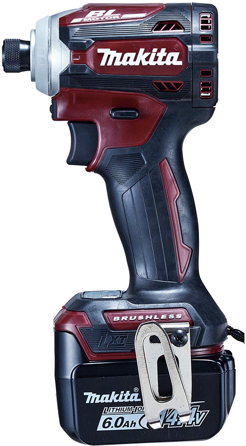 Amazon | マキタ インパクトドライバTD161(14.4V)赤 トルク175Nm 6Ah  