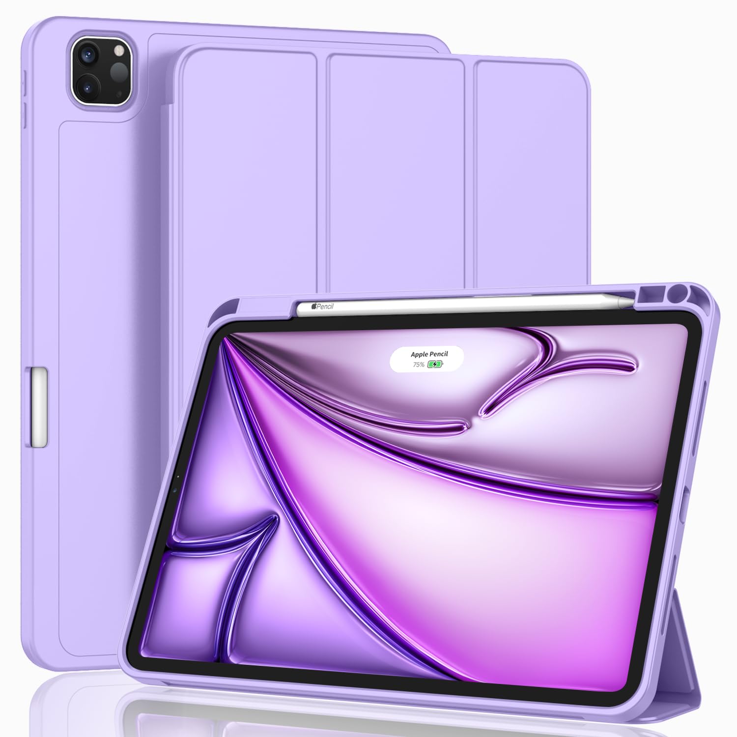 Amazon.com: ZryXal New iPad Air 13 Inch Case M3 2025/M2 2024 with 