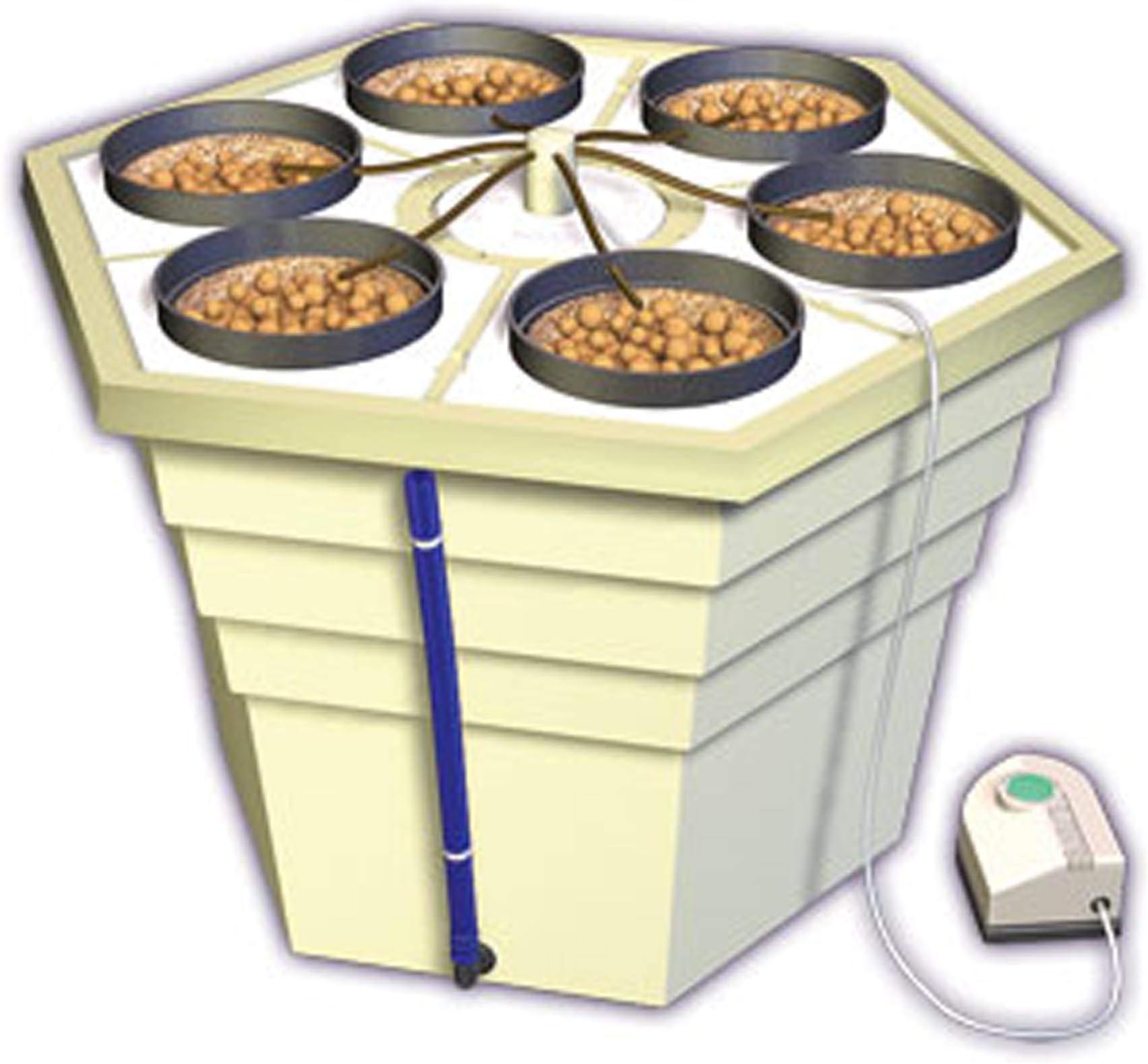 General Hydroponics 706721 EcoGrower Drip Hydroponic System