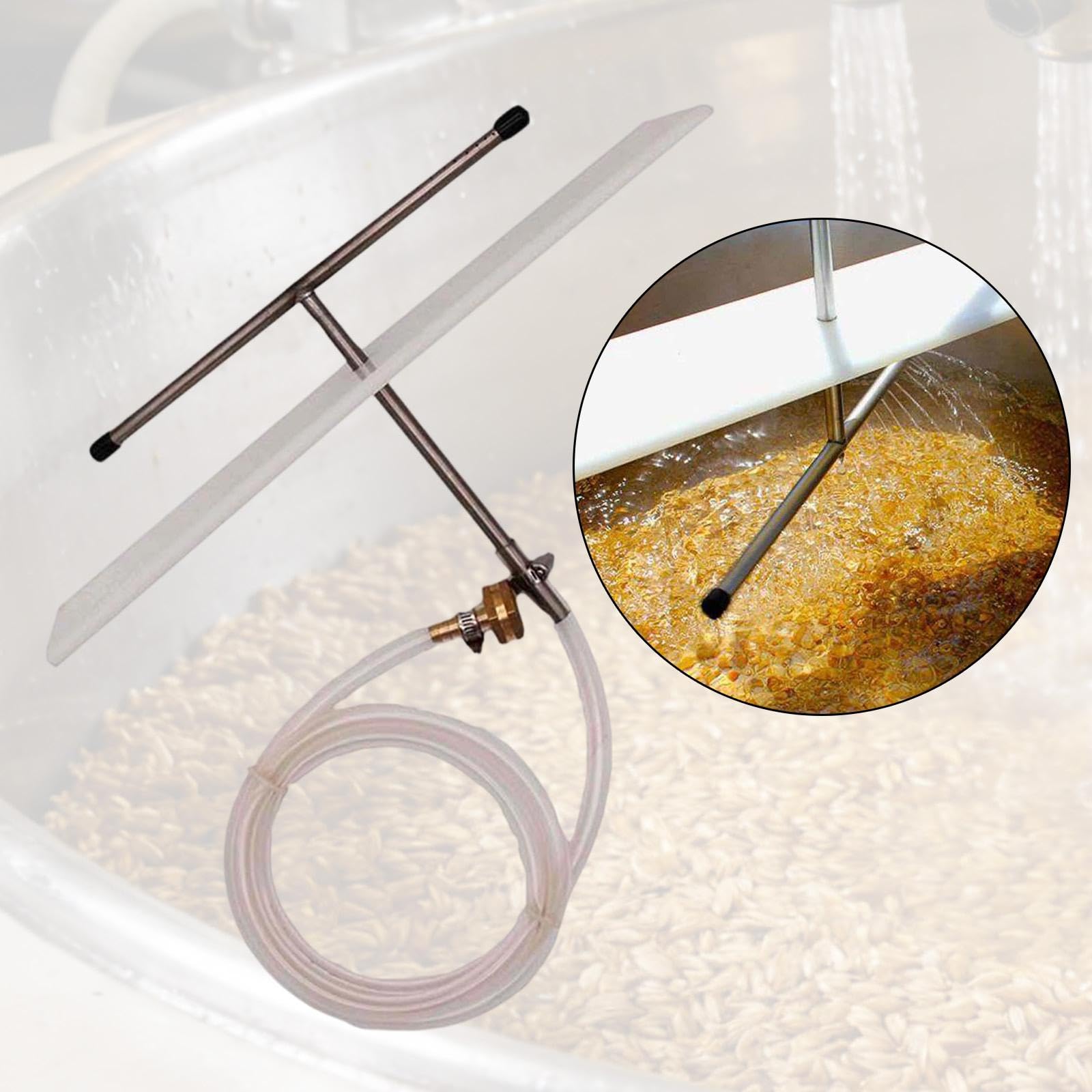 Kit Braccio di Spruzzatura per Testina di Irrigazione, Professionale, Facile Da Usare, Accessorio di Ricambio per La Preparazione Della Birra Compatto