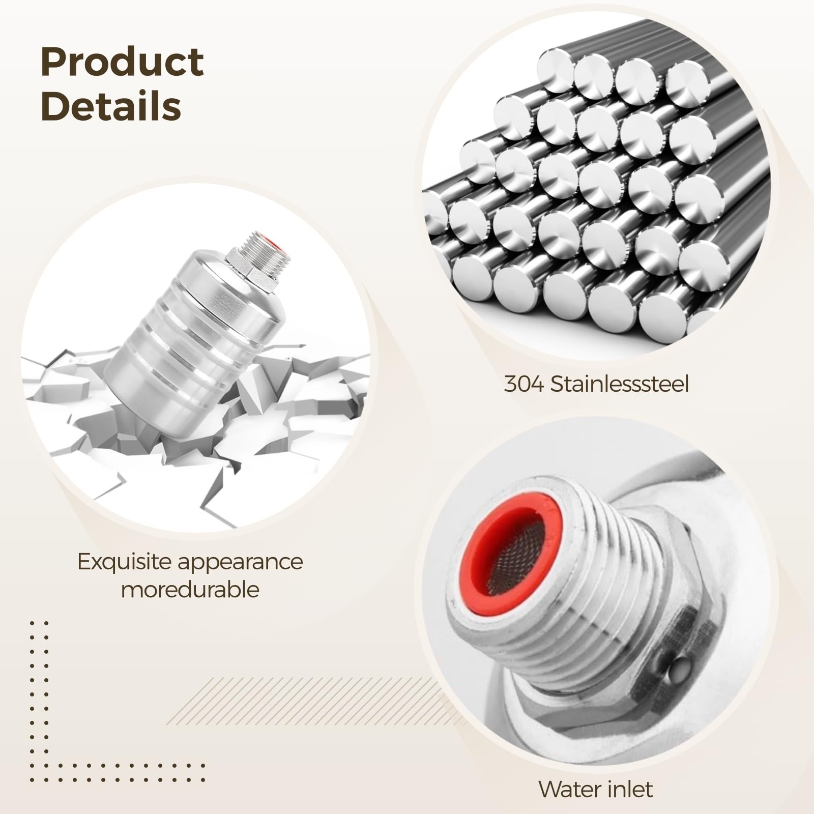 Valve à flotteur en acier inoxydable, contrôle automatique du niveau d’eau, connecteur 1/2 pouce à 3/4 pouce, pince de fixation à bord étroit, usage sans électricité, résistante à la rouille