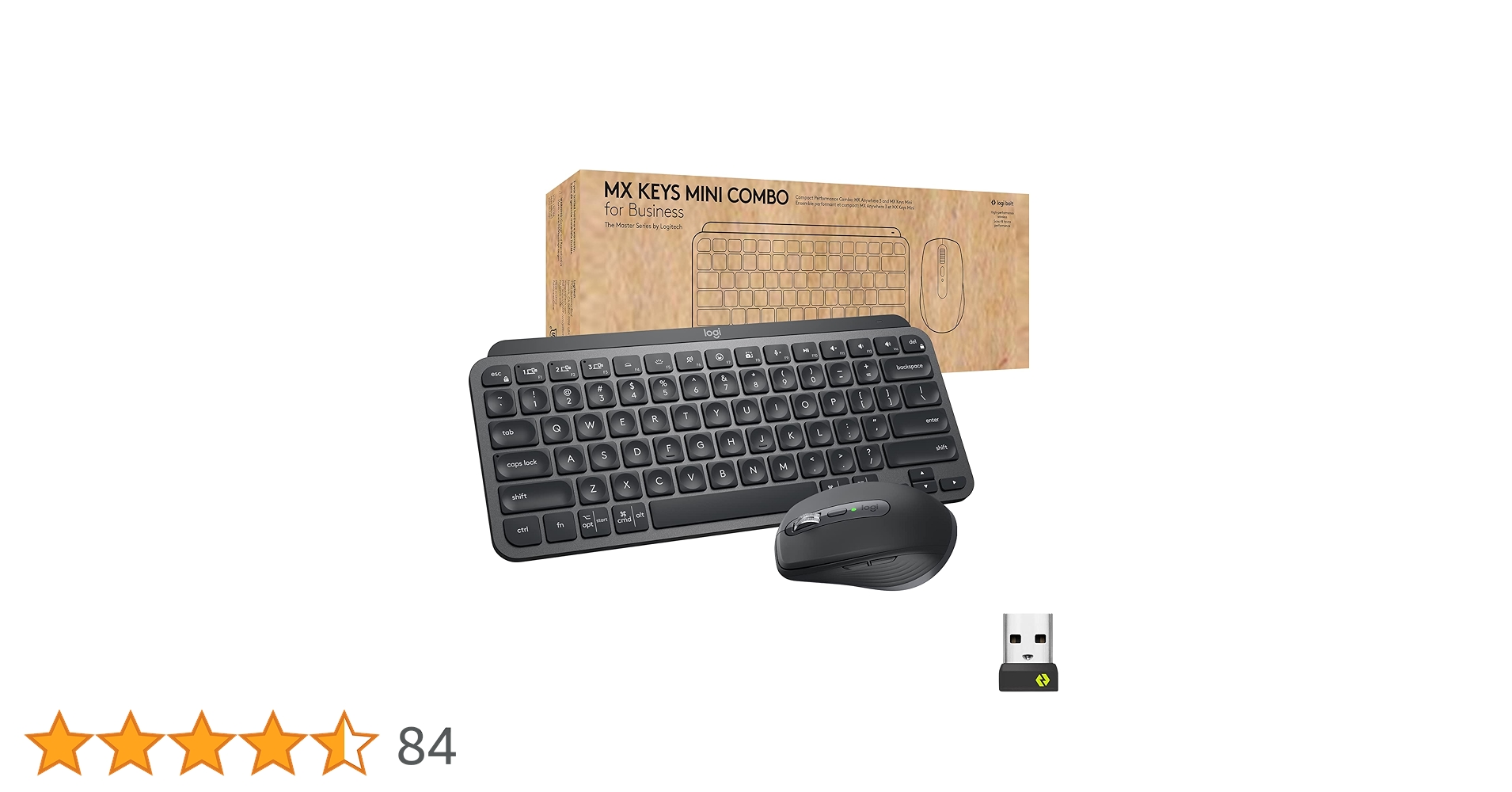 キーボード Logitech MX KEYS MINI for Business MX Keys Miniキーボードとマウスのセット（ビジネス用