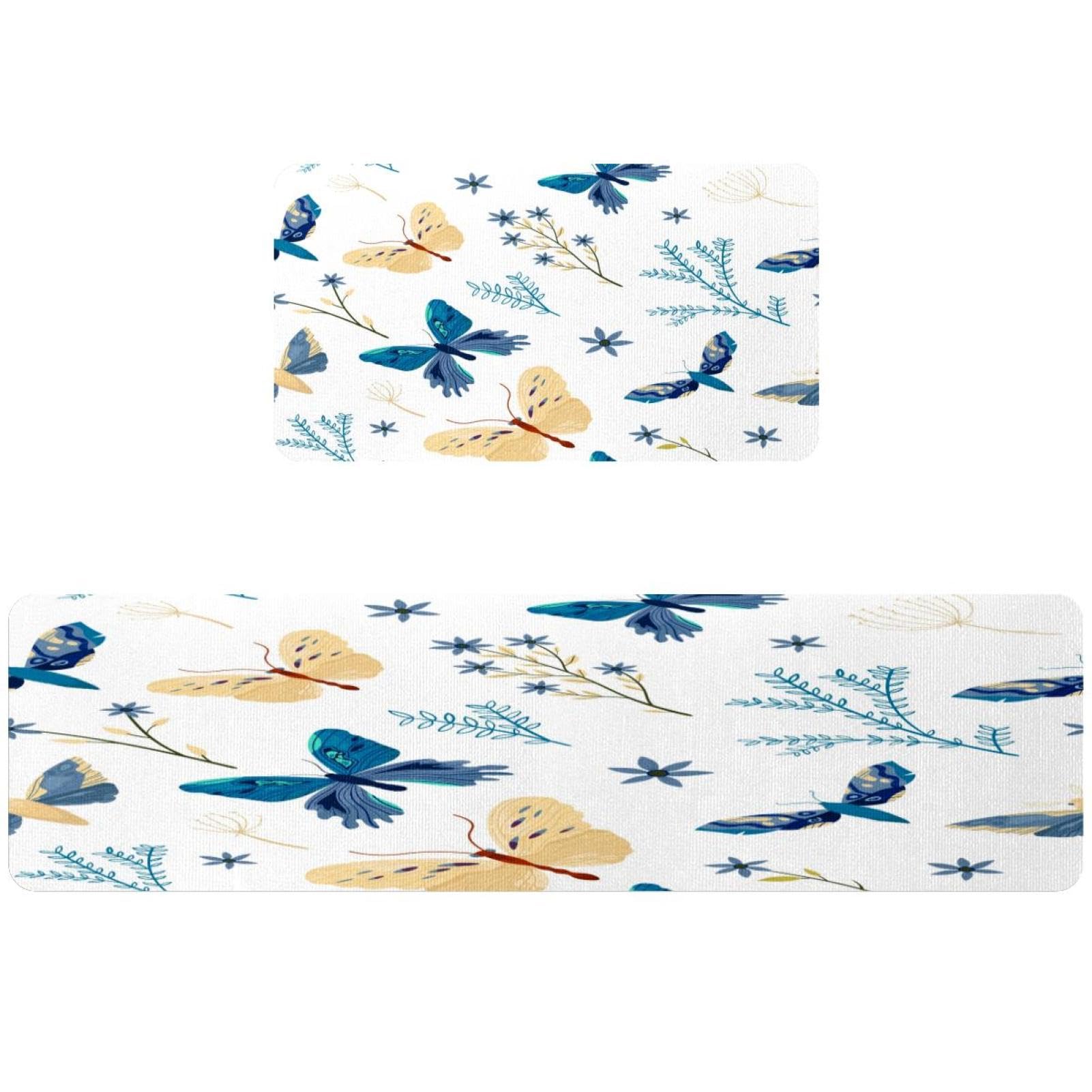 Alfombra de cocina absorbente y lavable VAPOKF con base antideslizante