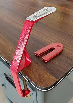 Orgo Dream Coconut Scraper/Grater/Chirava - 1 Piece (Powder cotted - Red)