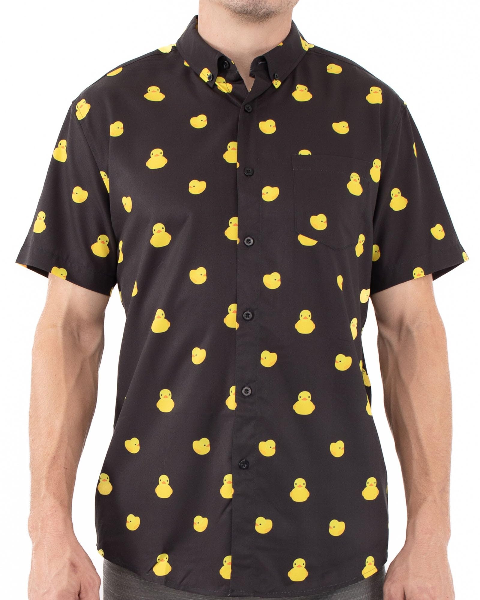 Hawaiian Shirt for Men and Big Mens Short Sleeve Button Down, Size S - 4XL