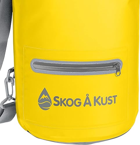 Miniatura 4 de Skog Å Kust DrySåk - Bolsa seca impermeable con bolsillo exterior con cremallera, para kayak, rafting, navegar, natación, campamento, senderismo,