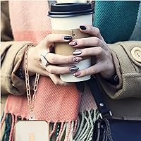 Vista 6 de Correa de muñeca para teléfono, cordón desmontable para teléfono celular, pulsera manos libres, ajustable, accesorio de agarre para teléfono