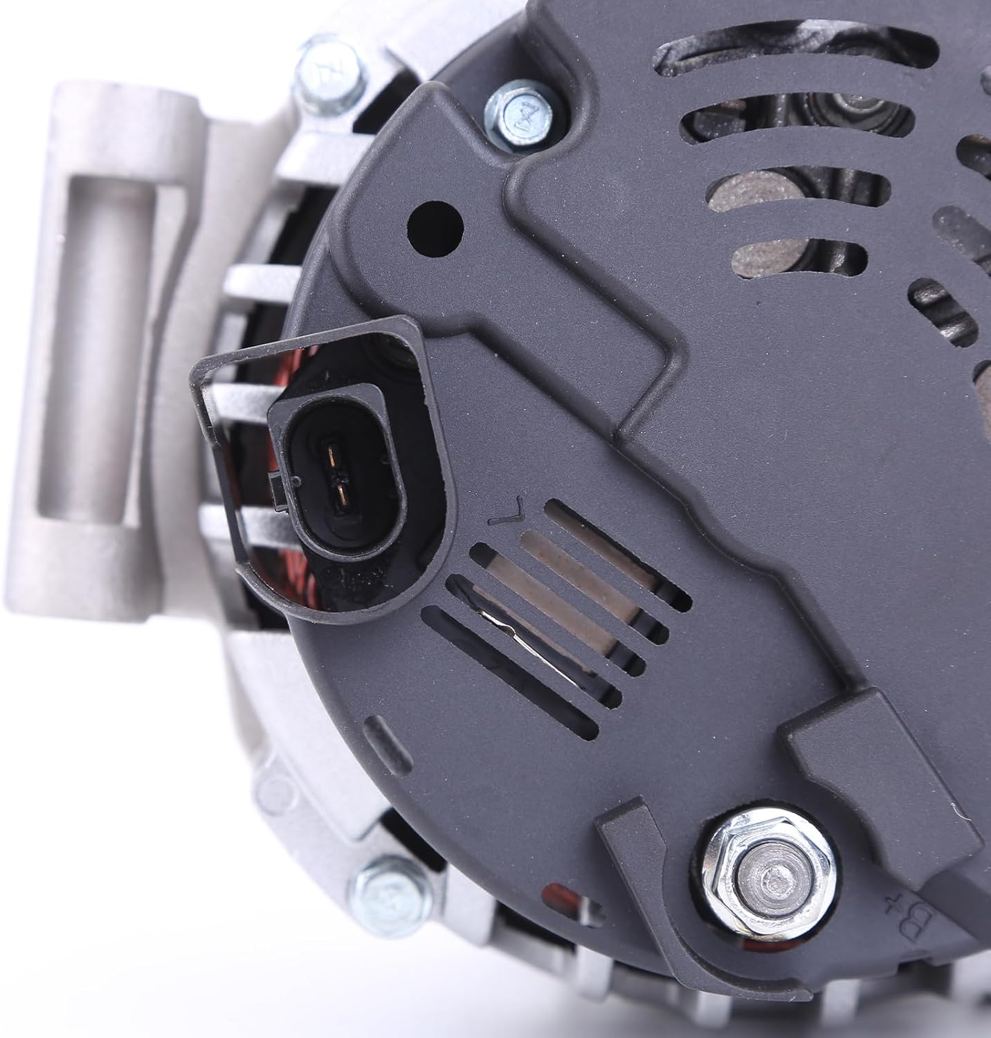 Upgraded Electrical Alternator Fit for Audi A3 A4 A4 Quattro TT Beetle GTI Jetta Passat Tiguan 12V 150A 6-Groove CW IR IF High Performance Metal Alternator 06B-903-015AB 06B-903-016AE 06B-903-016S