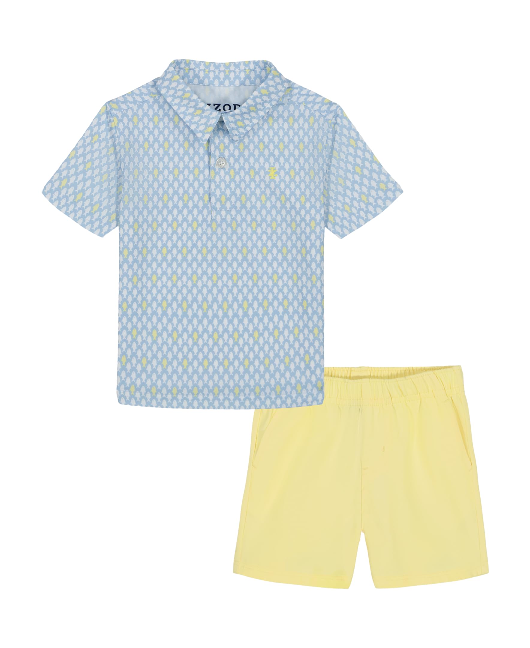 Ensemble short Izod garçon polo manches courtes vêtement été - 3