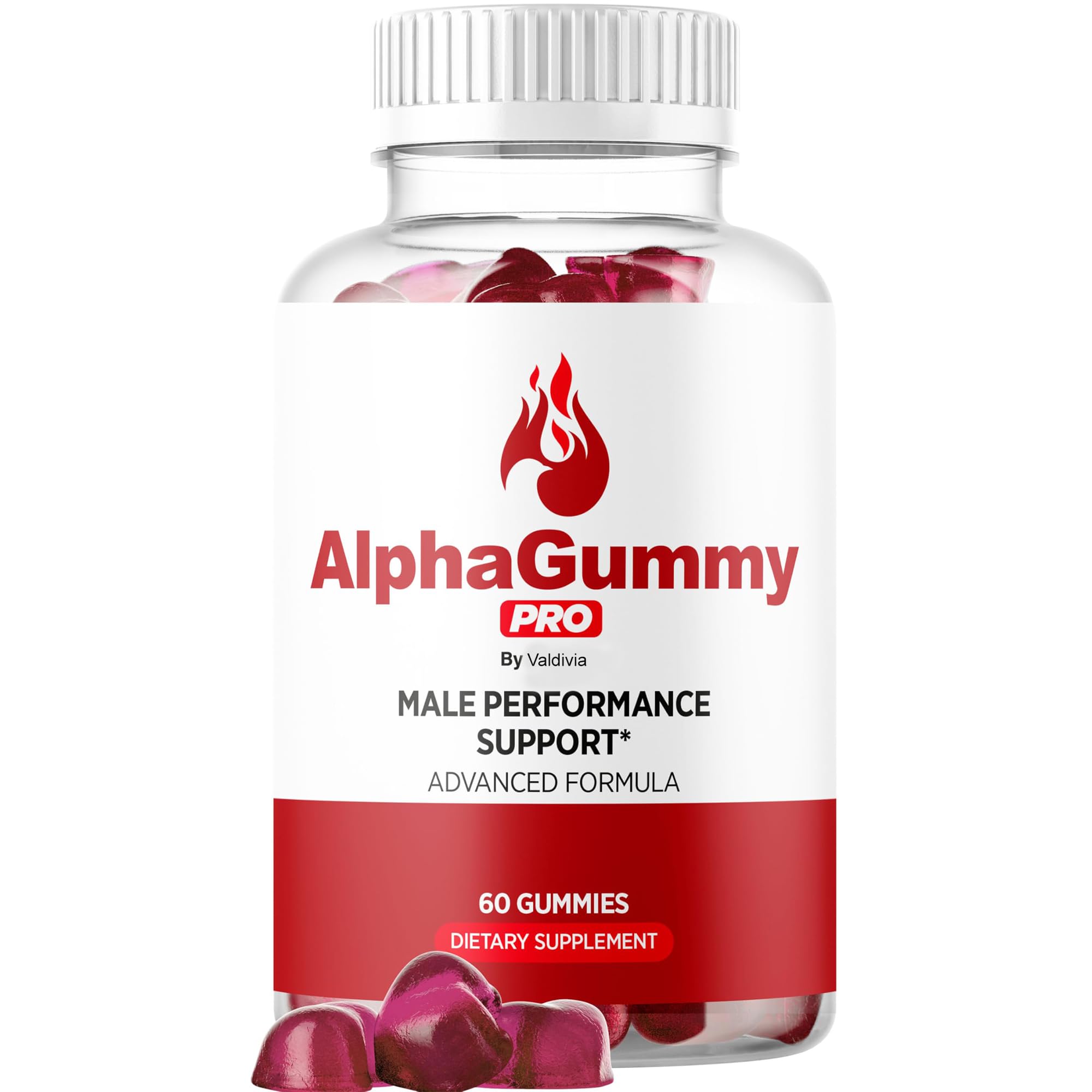 Valdivia Alpha Gummies Pro for Men - Official Alpha Gummies Pro Supplement Support, Premium AlphaCapsules Valdivia AlphaBites Gummies – Daily Supplement for Men (30 Gummies)