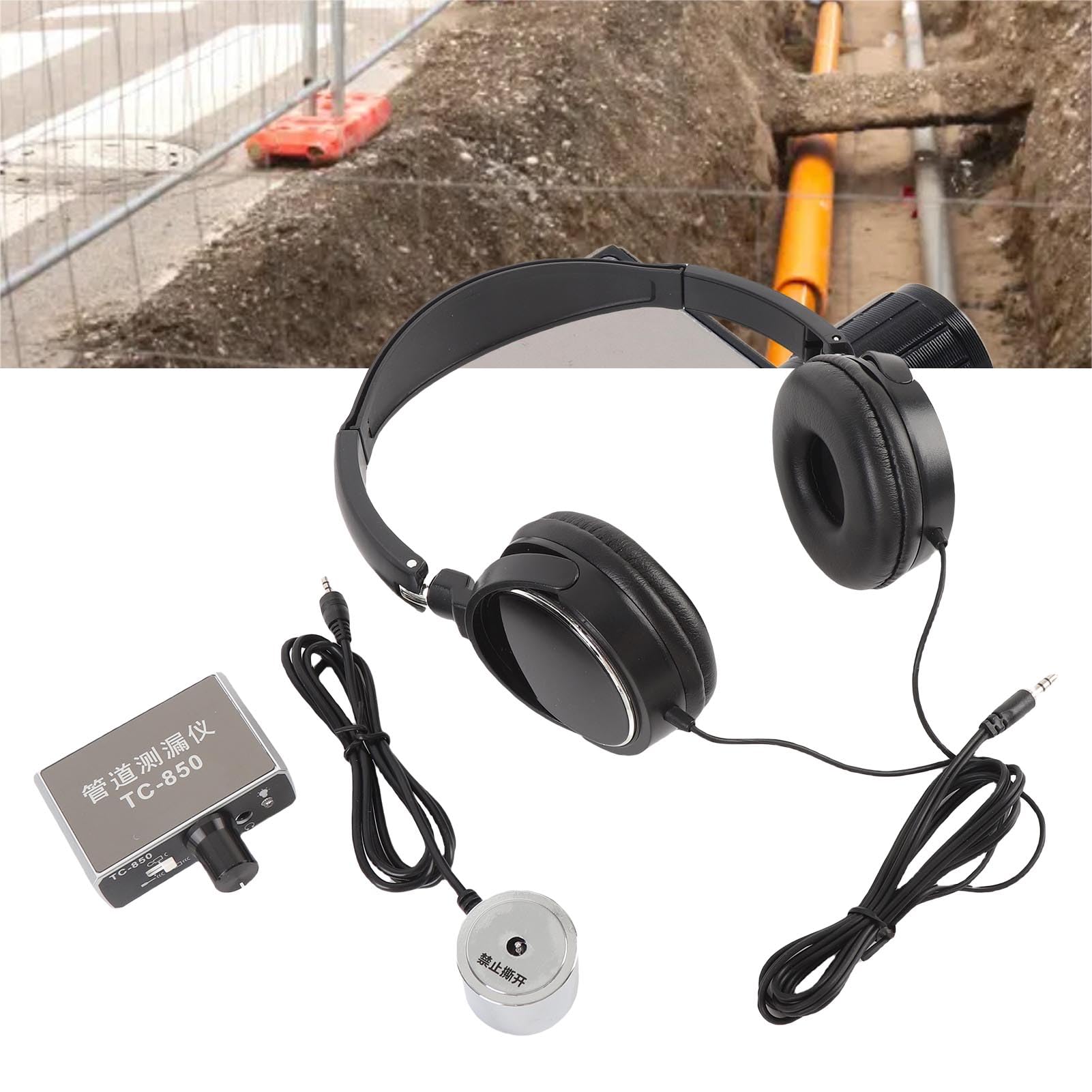 Generic Dispositivo Duradero de Detección de Fugas de Agua con Doble Sonda para Tuberías de Agua de Construcción y Sistemas Subterráneos