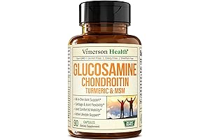 Glucosamine Chondroitin MSM Turmeric Boswellia: Joint Health Revolution