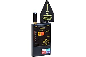 DiscoverIt DefCon DD1206 Professional Digital Radio Frequency (RF) Bluetooth, GSM (Cellular), WiFi Detector Hunter Sweeper