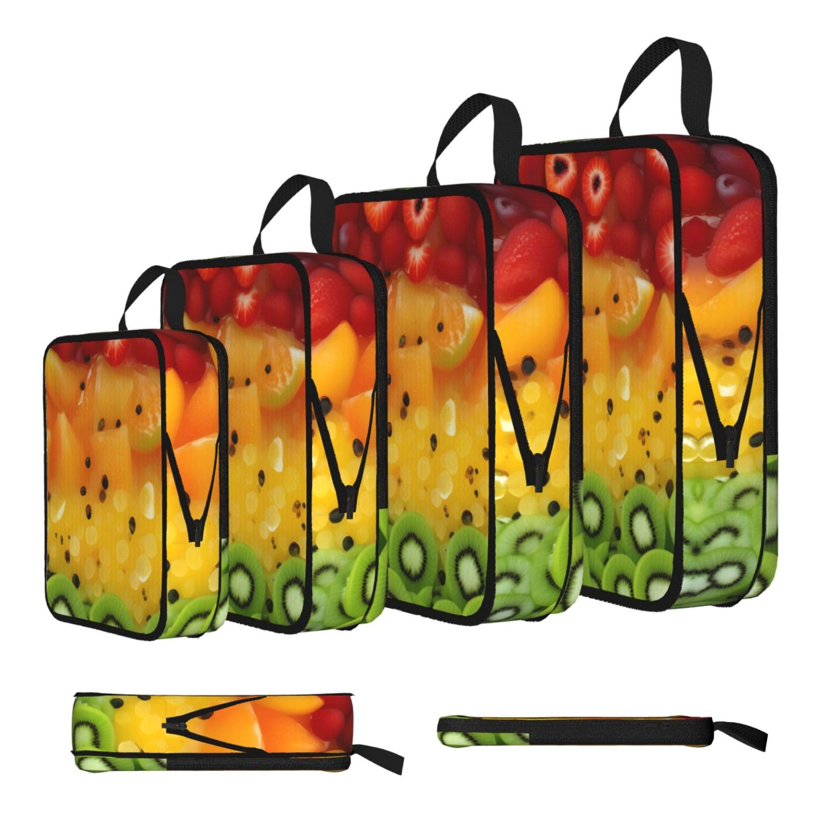 Fresh fruit Compression Packing Cubes 4 Piece Set