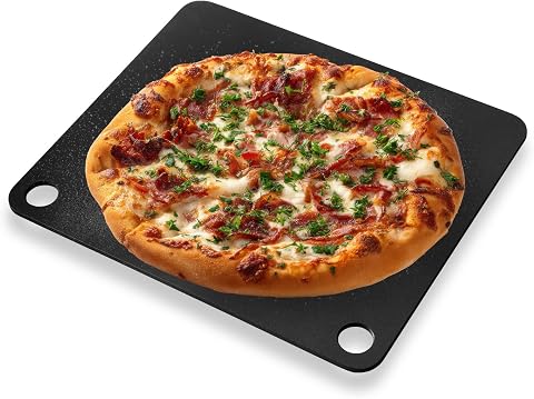 Baking Steel for Oven & Grill, 13x13” Pizza Steel, Multi-Purpose Carbon Steel Ba