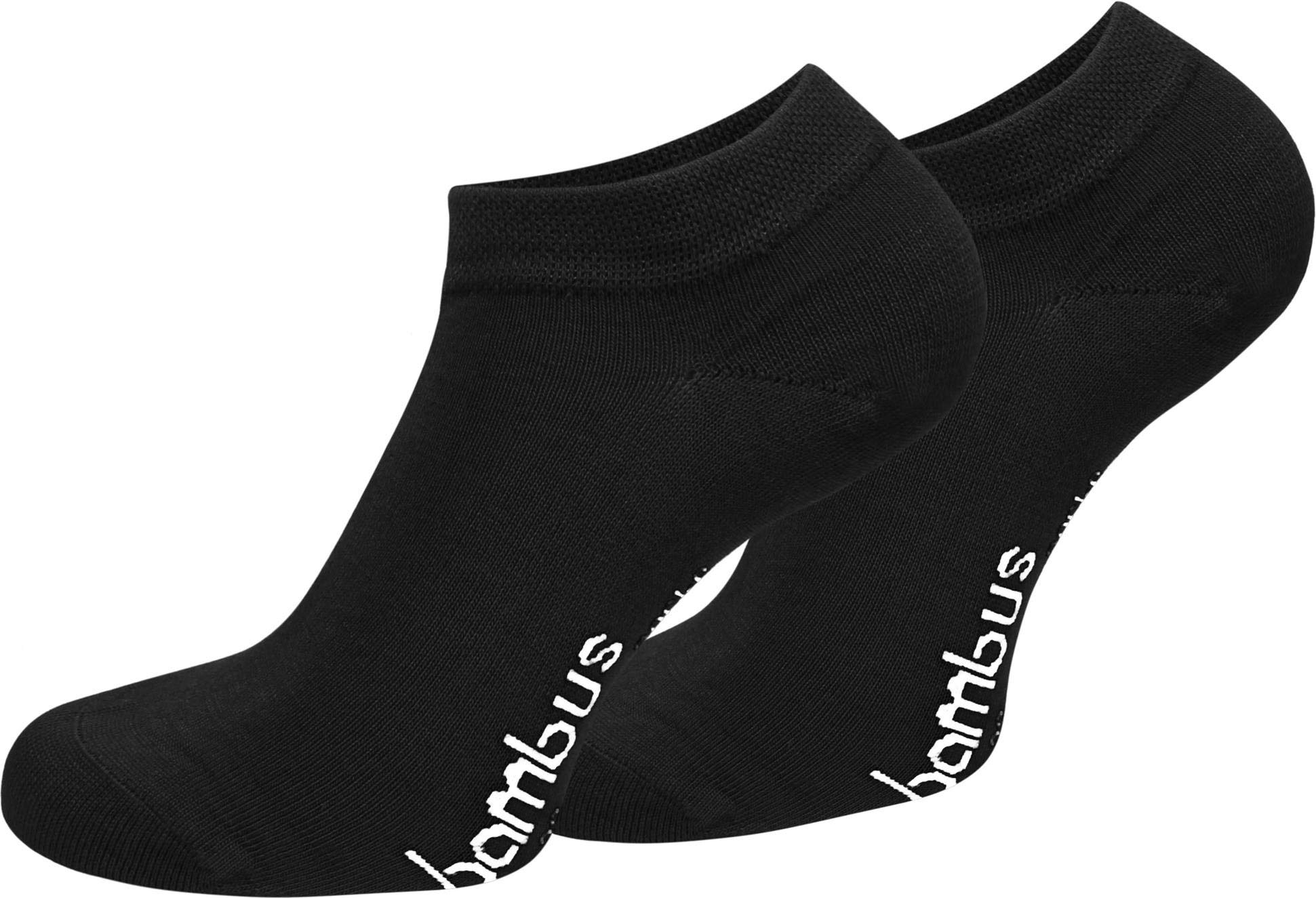 normani 12 Paar Viskose-Socken mit Piquebündchen - Unvergleichlicher Komfort Dank Bambus-Viskose - Weicher Gummibund - Kurzsocken unsichtbar im Schuh