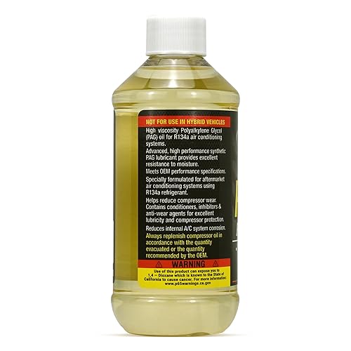 Miniatura 2 de HCPRO PAG150 R134A - Lubricante sintético de alta calidad, 8 onzas  8.0 fl oz (1)
