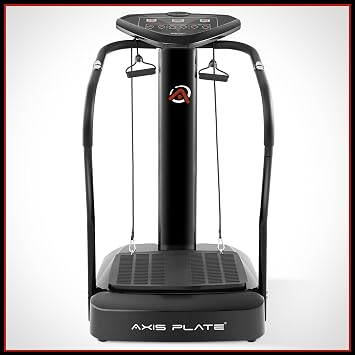 Axis-Plate Vibration Plate Whole Body Exercise Machine for Home Gym Fitness | Multi-speed platform supports lymphatic drainage, recovery, muscle toning, weight loss, balance, and low-impact training