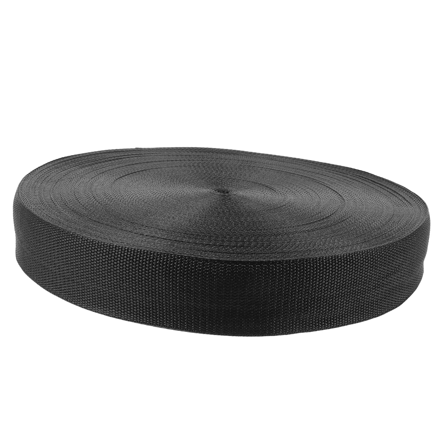 Sangle plate multifonctionnelle noire SHINEOFI tissage renforcé