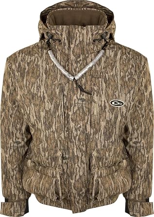 Drake Waterfowl MST Strata Systems Coat Mossy Oak Bottomland Small