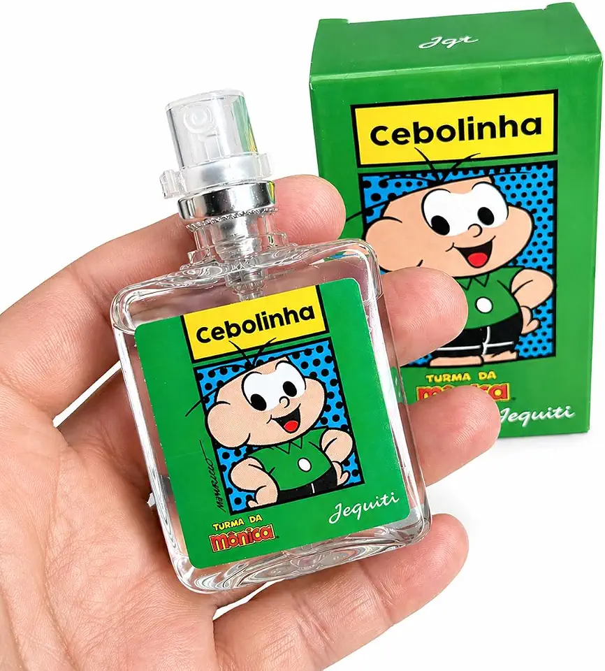 Jequiti Perfume Colônia Desodorante Masculino Teen Cebolinha Turma da Mônica 25ml em Spray