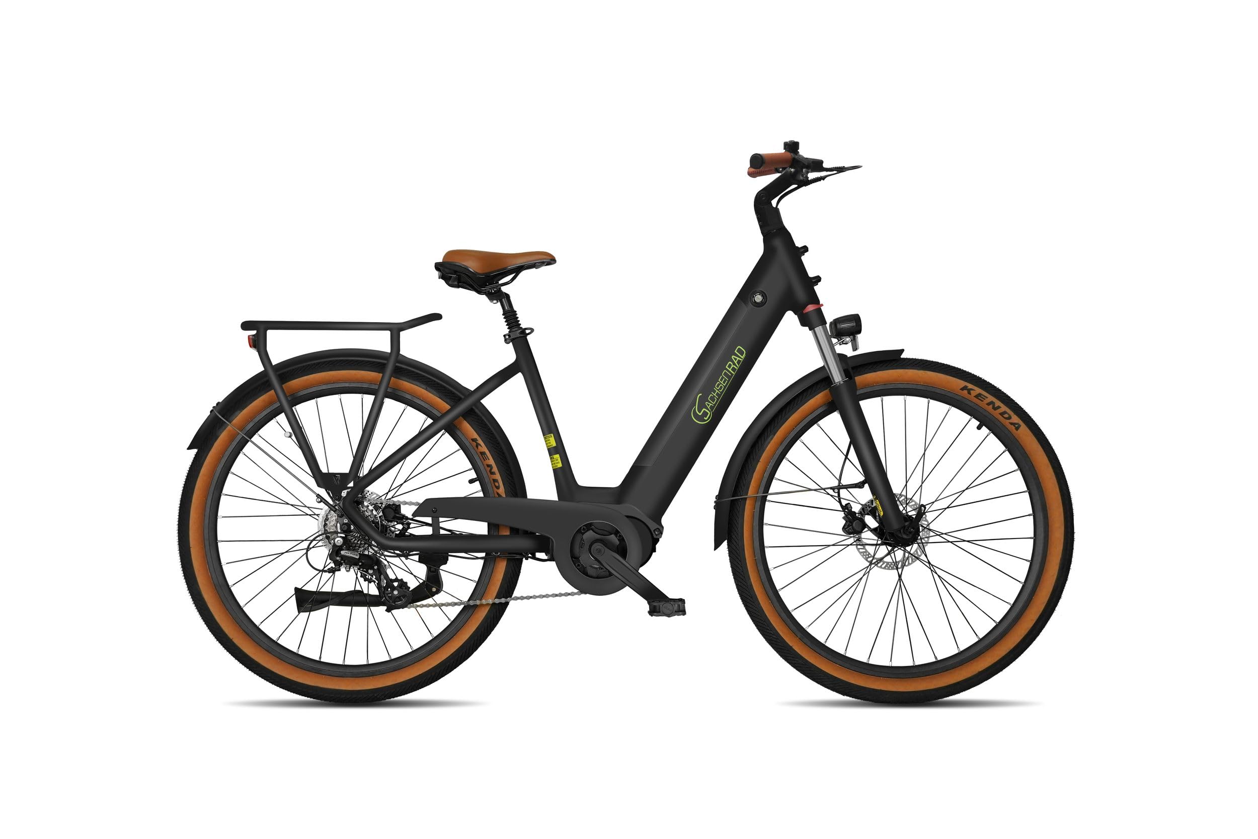 C5 Bici Elettrica Trekking 27,5'' ATB, Motore Centrale ANANDA 70Nm, 540Wh Batteria rimovibile, 9 Velocità, Freni Idraulici, E-Bike da Turismo per Uomo e Donna, Conforme UE, Modello 2026