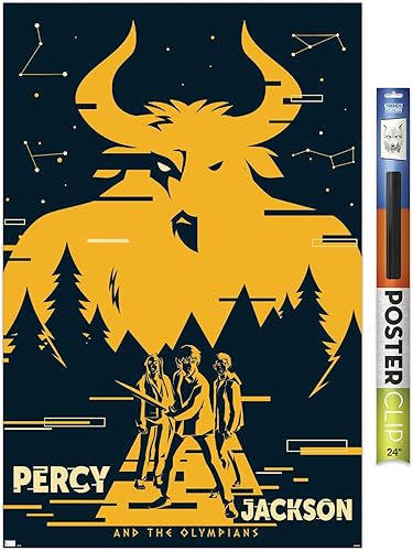 Trends International Disney Percy Jackson and The Olympians - PĂłster de pared del grupo Minotauro, 22.37 x 34.00 pulgadas, paquete de pĂłster y clip Trends International Disney Percy Jackson and The Olympians - PĂłster de pared del grupo Minotauro, 22.37 x 34.00 pulgadas, paquete de pĂłster y clip